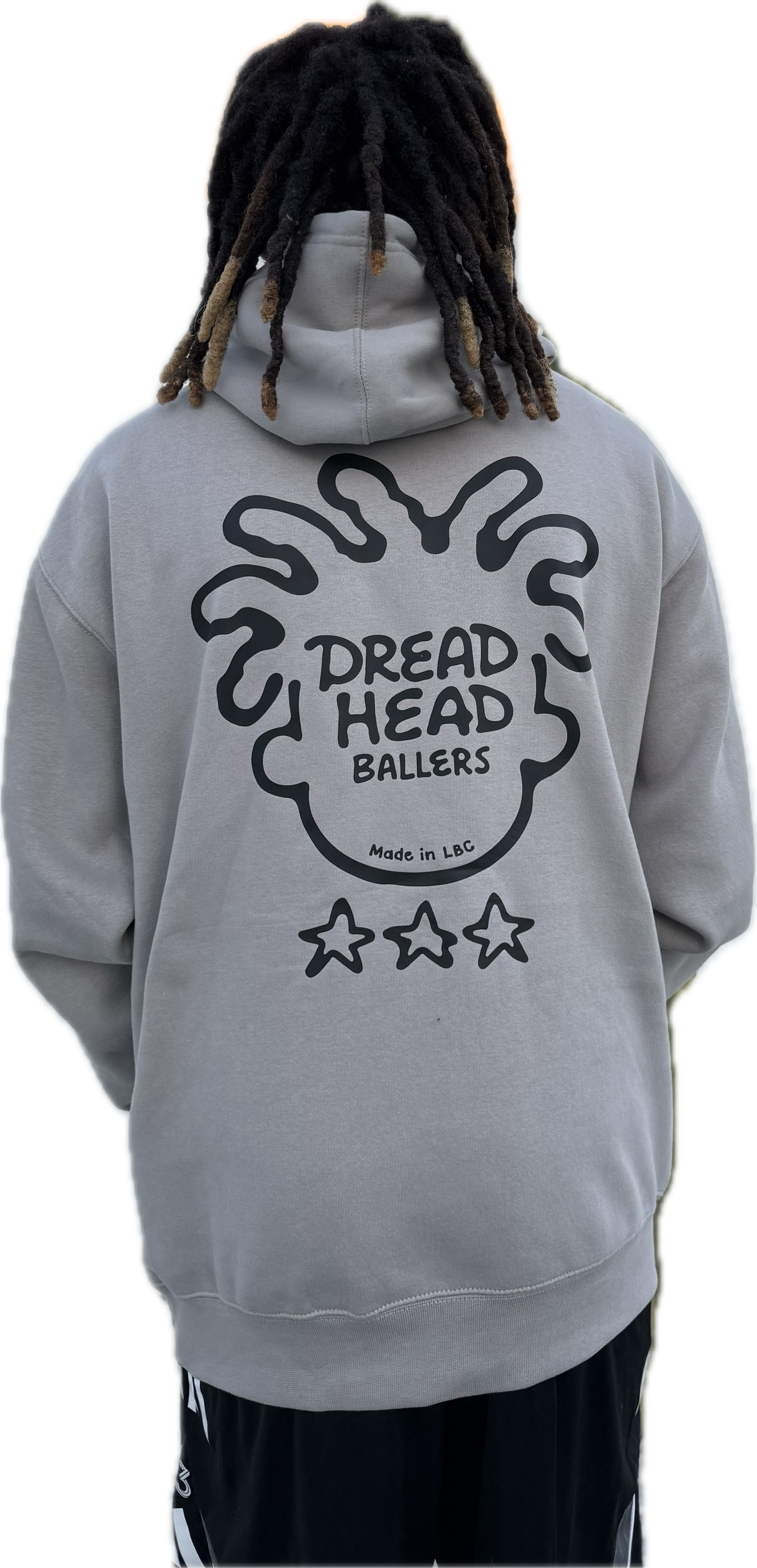 Dread Head Ballers Hoodie - Stone