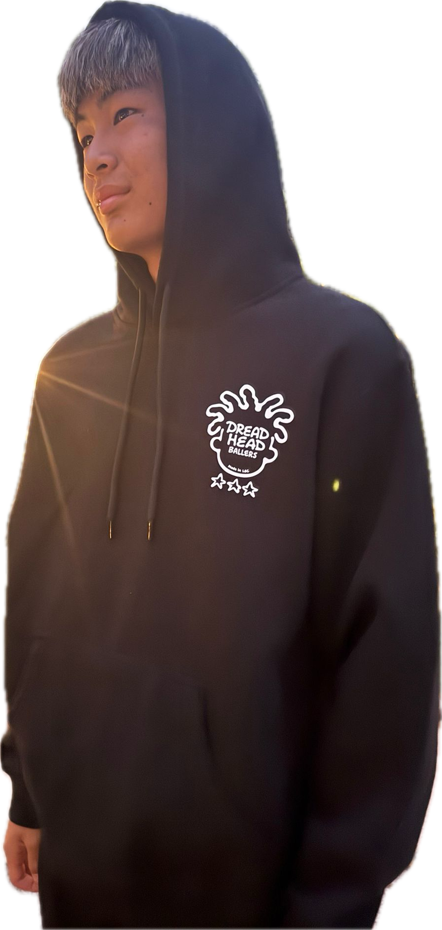 Dread Head Ballers Hoodie - Black