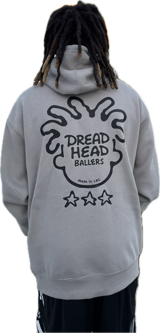 Dread Head Ballers Hoodie - Stone