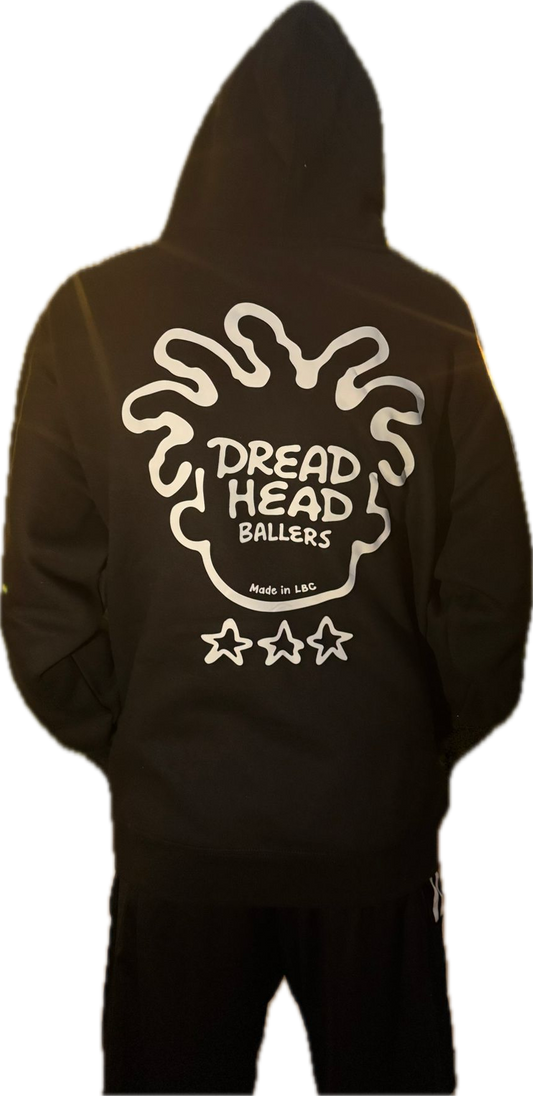 Dread Head Ballers Hoodie - Black